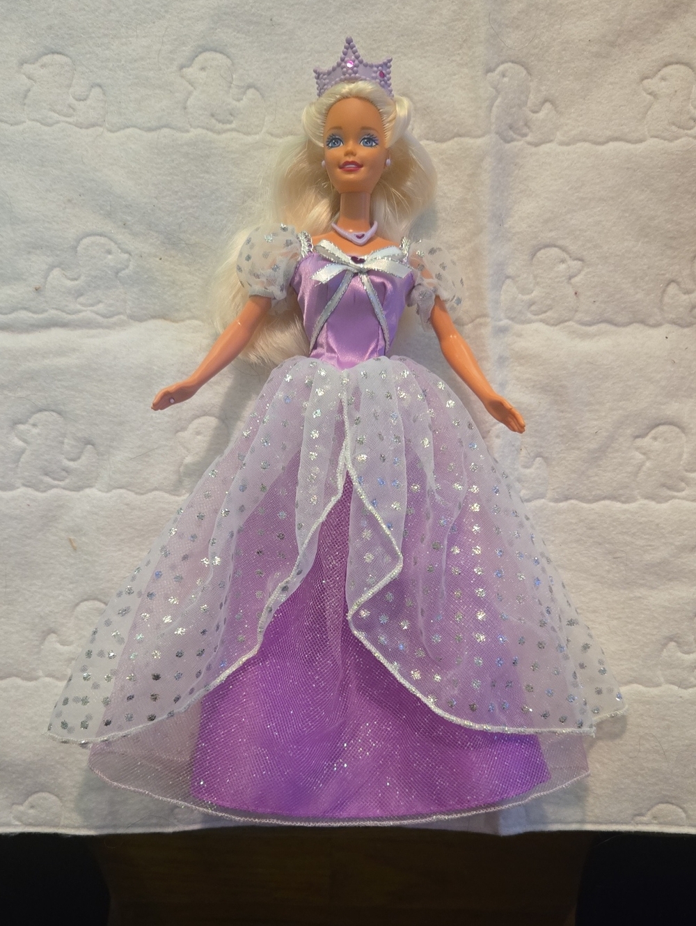 1997 My First Princess Barbie In Purple Gown # 18404